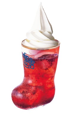 【コメダ珈琲店】ハスカップ クリームソーダ