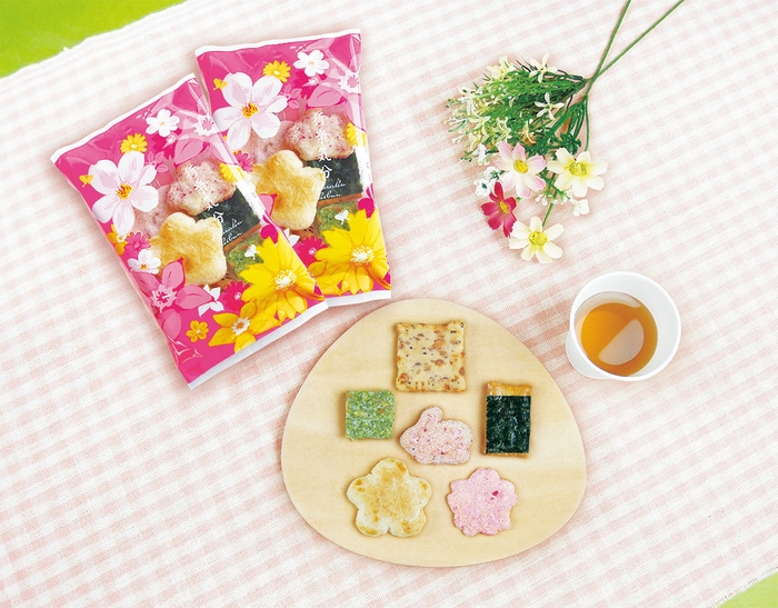 <中央軒煎餅>春 行楽気分