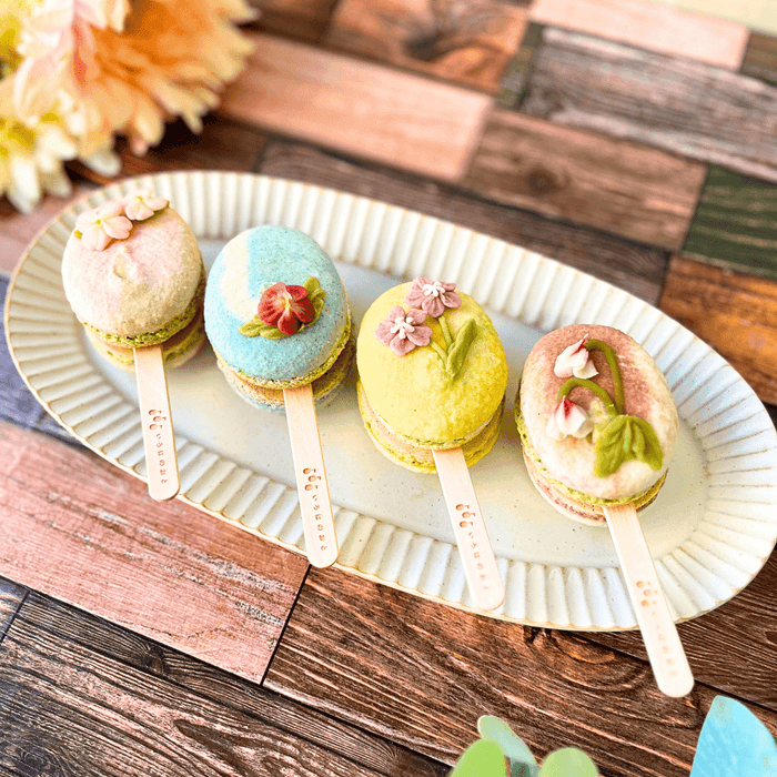 棒付きマカロン by いろはのおと