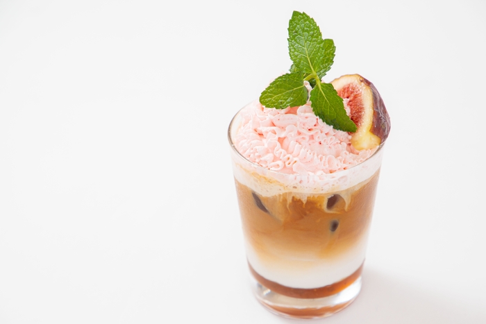 ▲ハニーいちじくラテ