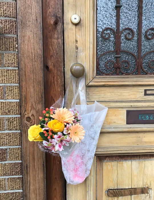 各戸の玄関までお届け(イメージ)