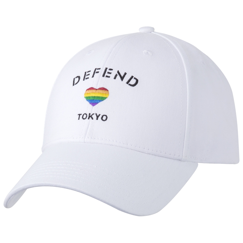 DEFEND PARIS×ayumi hamasaki CAP(WHITE)