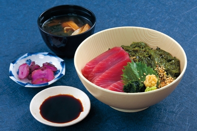上鮪めかぶ丼