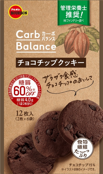 カーボバランスチョコチップクッキー