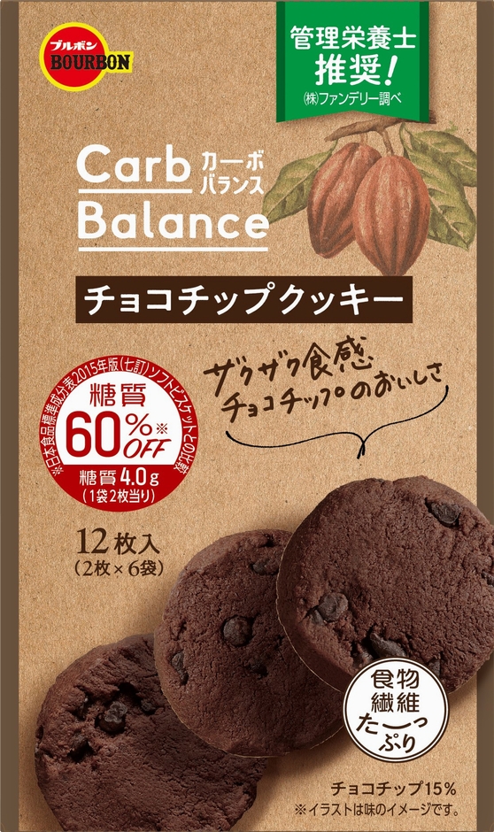 カーボバランスチョコチップクッキー