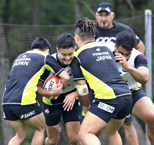 ラグビー日本代表　田村優選手