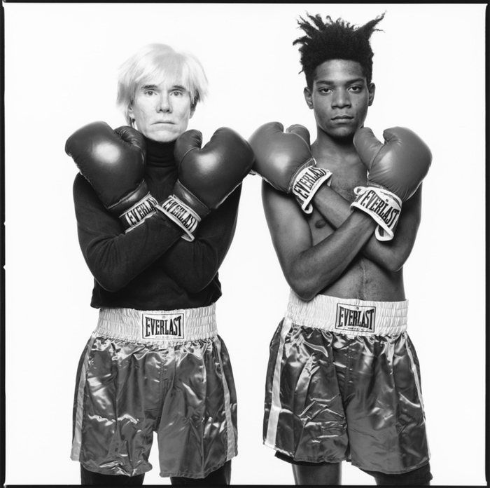 Andy Warhol and Jean-Michel Basquiat #143 New York City&#44; July 10&#44;1985　(C) Michael Halsband&#44; 2022