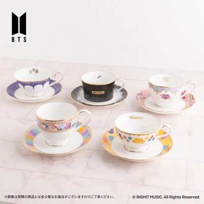 Noritake Cup&Saucer set BTS Music Theme(2)