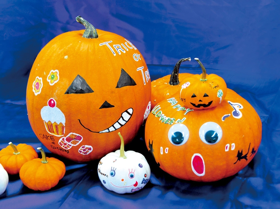 みんなでお絵かき!パンプキンあーと