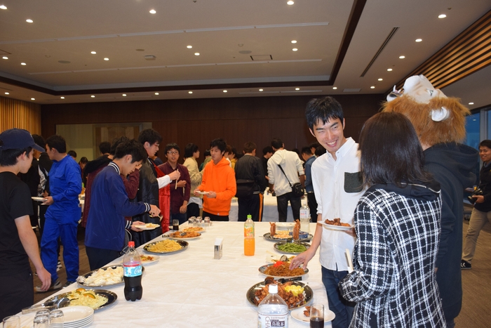 学部・学科の枠を越えて楽しみました