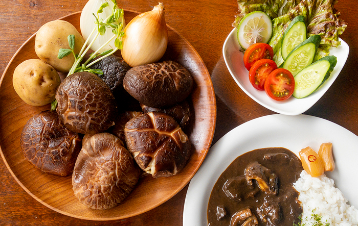 カレーが美味しくなる乾しいたけ