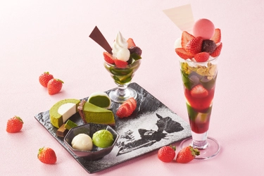 京都・伊藤久右衛門 宇治抹茶×いちごフェア開催！ 「いちご抹茶パフェ＆スイーツプレート」1月10日提供開始