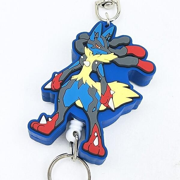 ポケモンのラバーリールキーホルダー