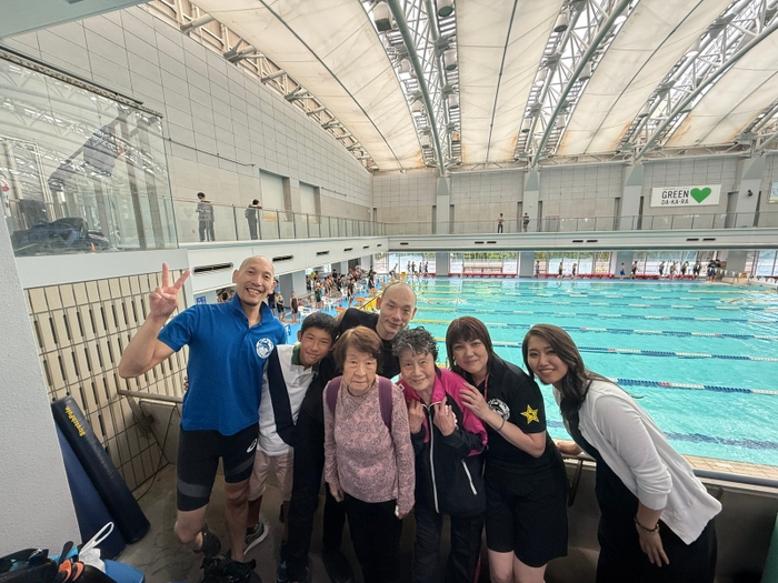 出場時の集合写真