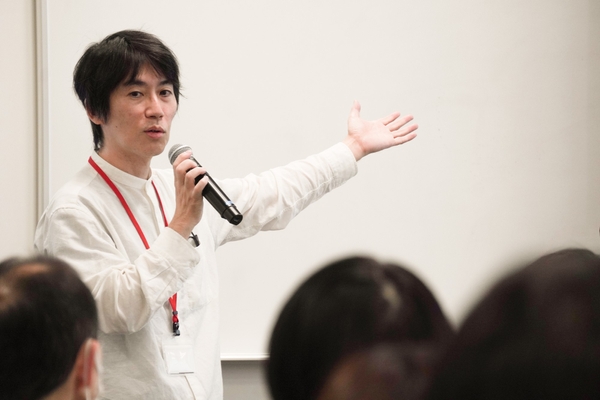 写真)蓮行 共同代表(京都大学経営管理大学院 特定准教授)