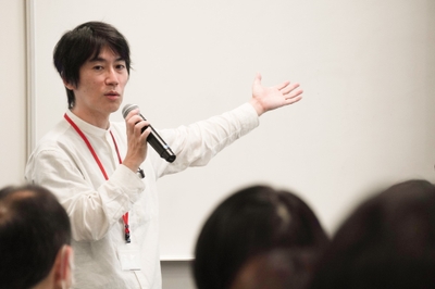 写真)蓮行 共同代表(京都大学経営管理大学院 特定准教授)