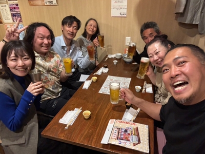 撮影後飲み会