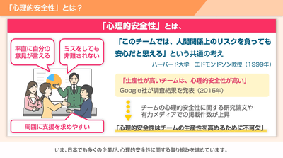 心理的安全性とは?