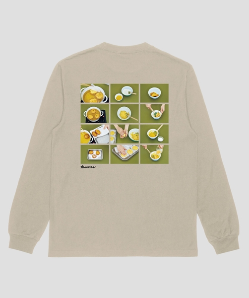 ロンT_サンドベージュ