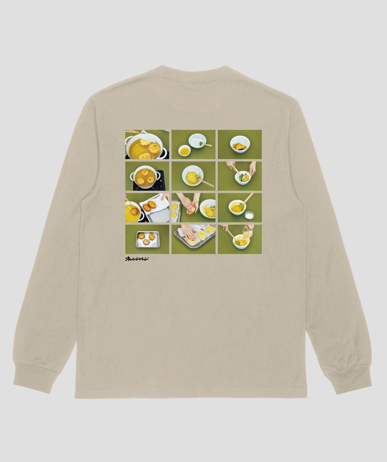 ロンT_サンドベージュ