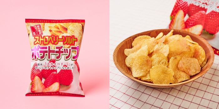 永井園 ストロベリーソルトポテトチップ