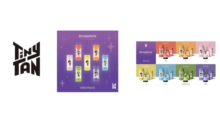 BTS公認キャラクター  TinyTan Dynamite Diffuser 追加発売について