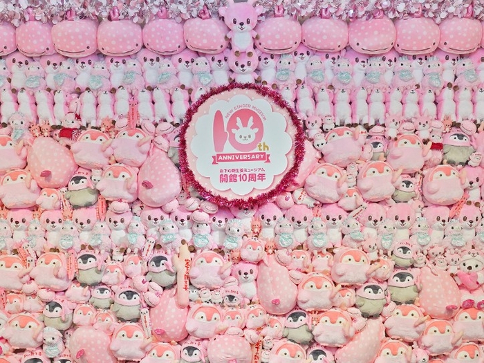 中央の10周年ロゴパネルがアクセント