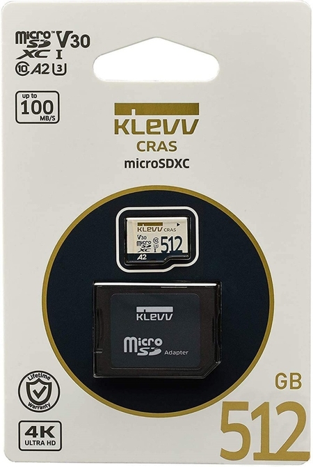 KLEVV MicroSDXC 512GB