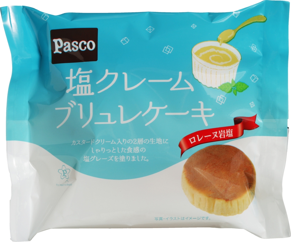 【塩クレームブリュレケーキ】