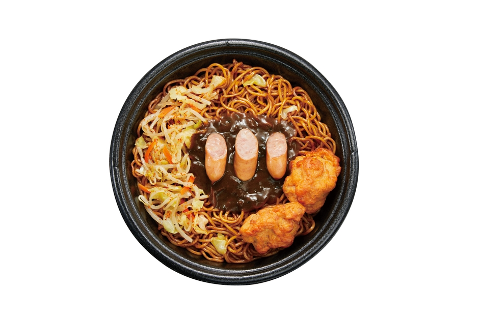 ゴーゴーカレー焼そば(唐揚付)単品画像