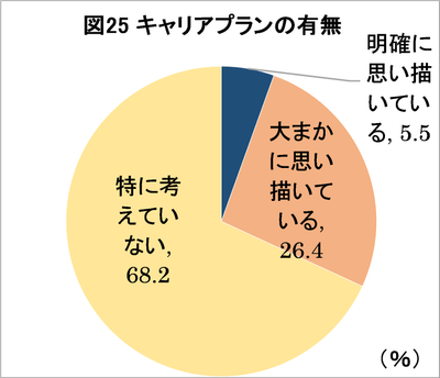図25:キャリアプランの有無