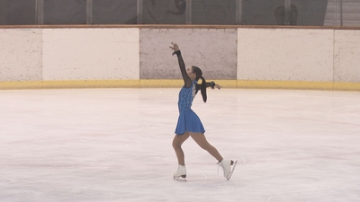 フィギュアスケーター　田村綾音さん（広島文化学園大・３年）