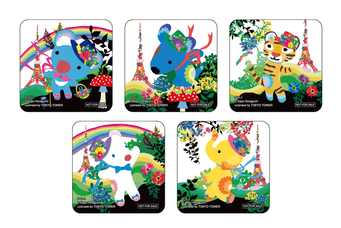 コースター(5種)