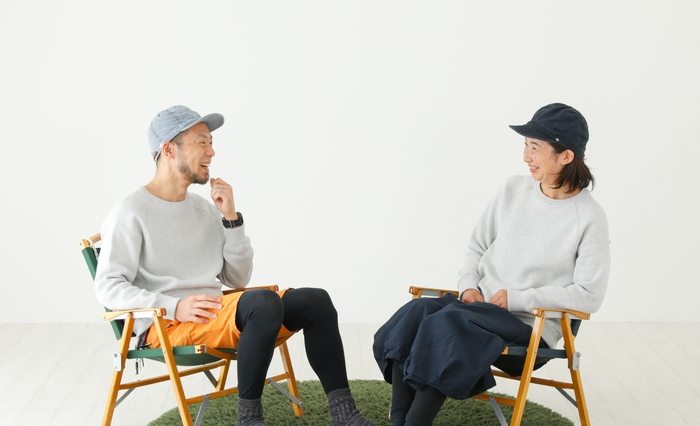 アウトドアシーンにも