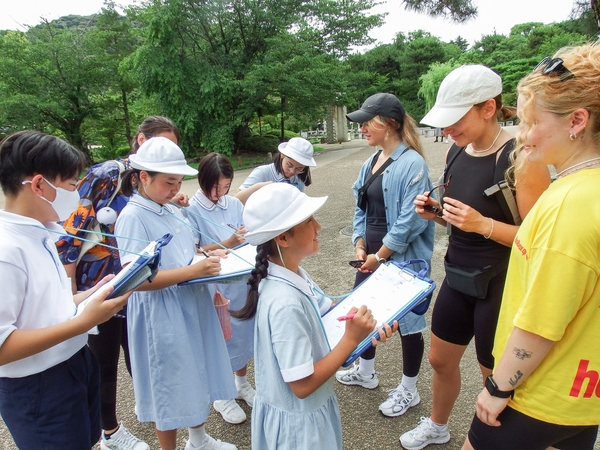 令和6年（2024年）の「イングリッシュサマーキャンプ」の様子