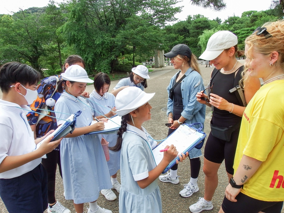 令和6年(2024年)の「イングリッシュサマーキャンプ」の様子