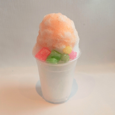 ▲竈門禰豆子の林檎かき氷／1,200円（税込）