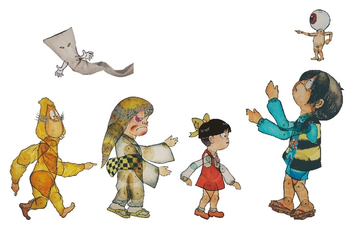 ~ゲゲゲの鬼太郎で登場する皮影人形たち~