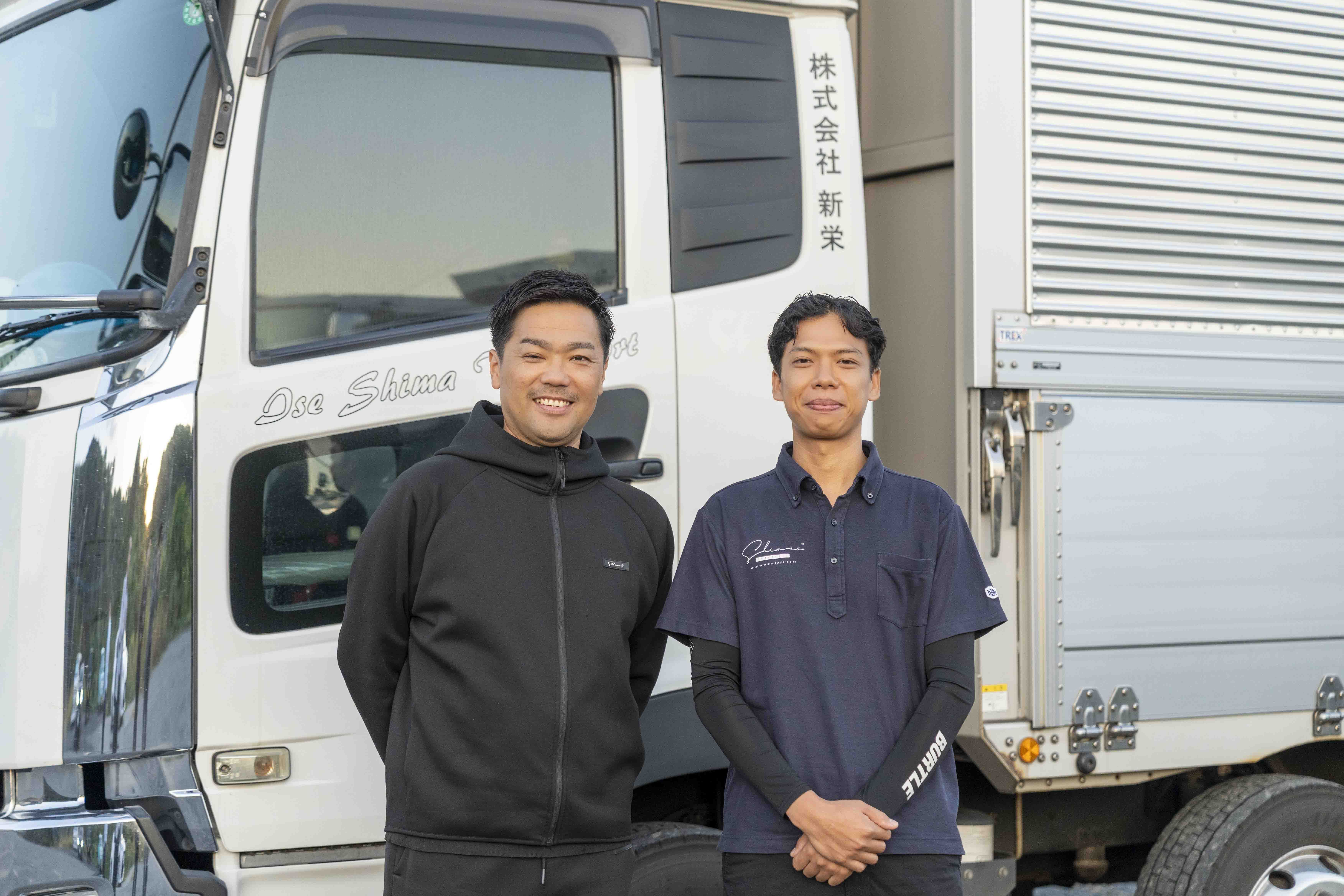 株式会社新栄 代表取締役 山脇 慎太郎氏 シギット・プルワント氏