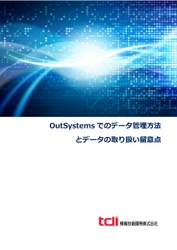 情報技術開発、ローコード開発基盤「OutSystems」における データ特性の紹介資料を公開