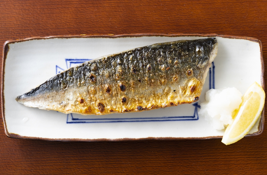 網代サバの塩焼き定食 1,628円