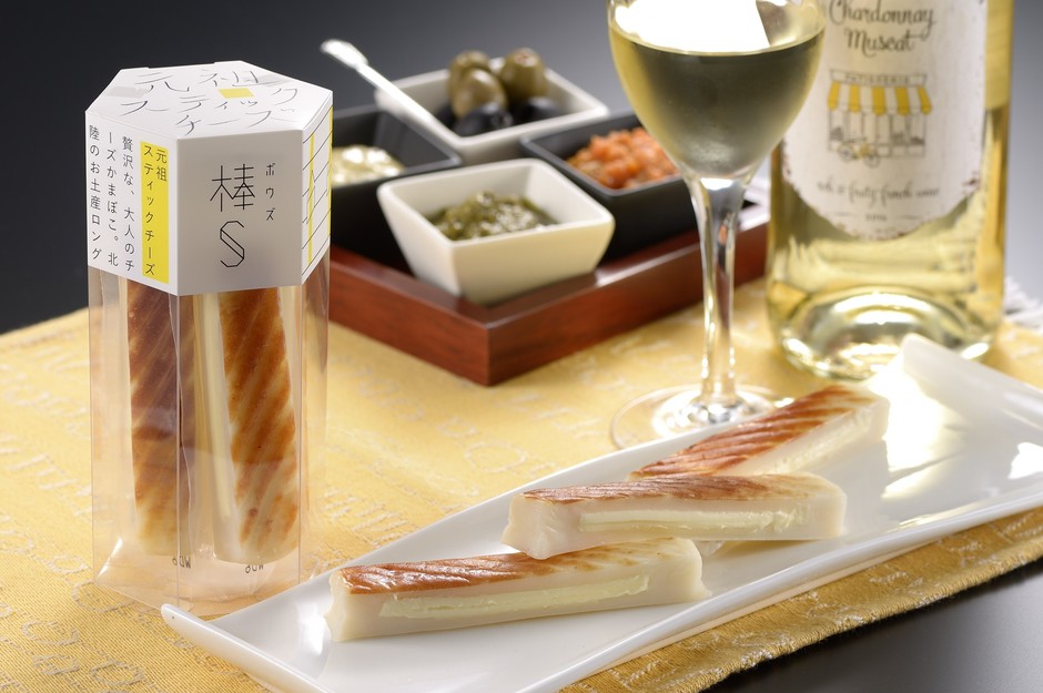 お酒にも合う「棒S元祖スティックチーズ」(鮨蒲本舗河内屋)