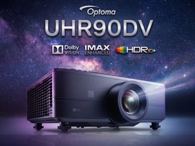 Optoma、家庭用製品で初のRGB三レーザー4Kプロジェクター「UHR90DV」を日本発売　