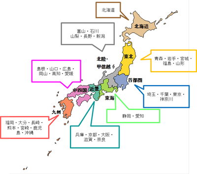 図1　エリアブロック