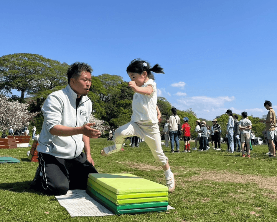 ジャンプの練習