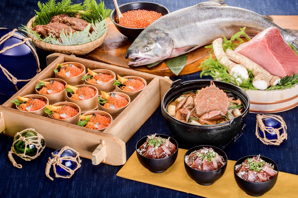 【星野リゾート 磐梯山温泉ホテル】コロナで課題を抱える食材を救う「#元気いただきますプロジェクト」参画イベント「北海道海鮮フェア」を開催