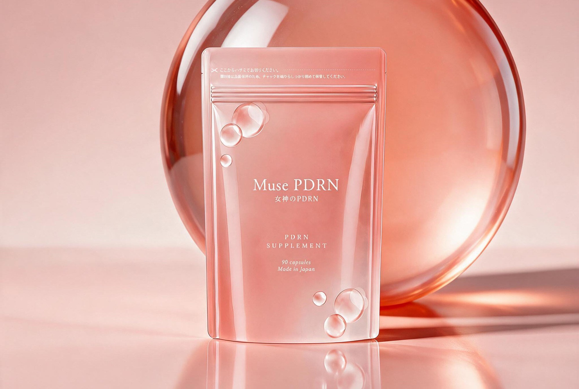 “飲むPDRN”という新習慣。原料中のPDRN含有を試験で確認したサプリメント「Muse PDRN」を9月14日に発売