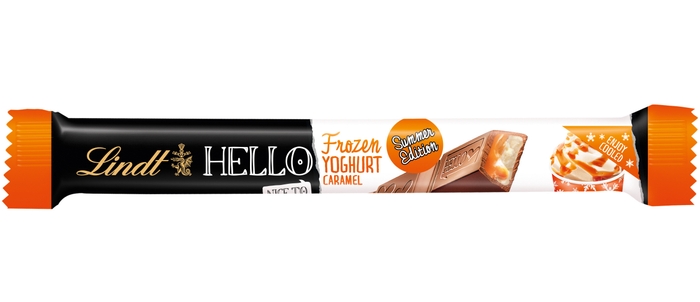 HELLO フローズンヨーグルト キャラメル&クッキー スティック