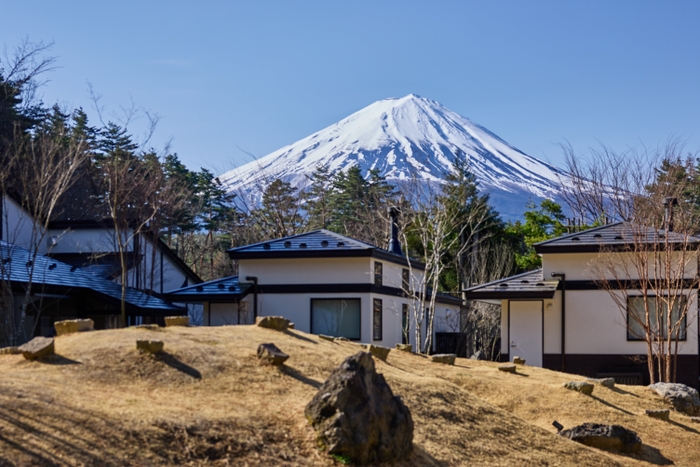 施設から見られる富士山