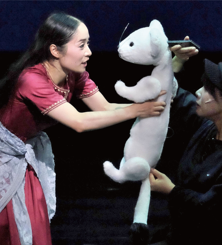 ダンス×人形劇「エリサと白鳥の王子たち」（2018年公演より） 撮影︓三枝近志